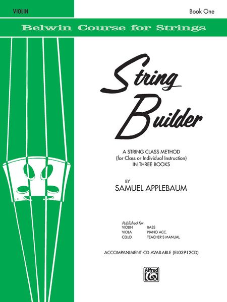 Belwin String Builder, Vol. 1 : For Violin.