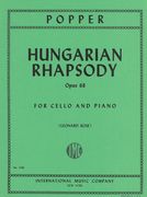 Hungarian Rhapsody, Op. 68 : For Violoncello and Piano.