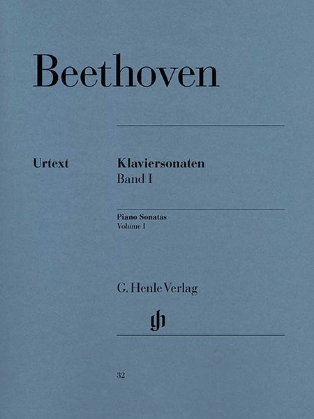 Klaviersonaten, Vol. 1 / Ed. by Bertha Antonia Wallner, Fingering by Conrad Hansen.