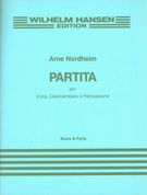 Partita : Per Viola, Clavicembalo E Percussione (1963).