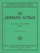 Fifty German Songs : For Low Voice and Piano / edited by Graham Bastable.