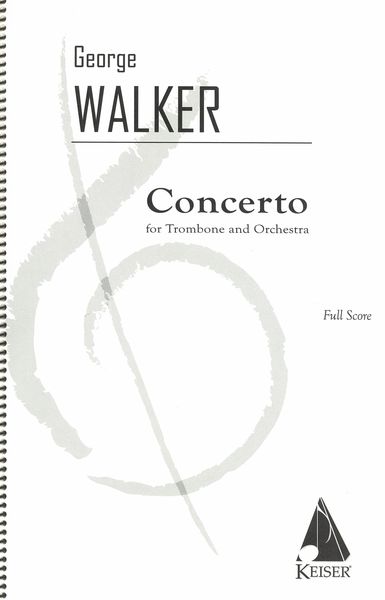 Concerto for trombone and orchestra | George Walker